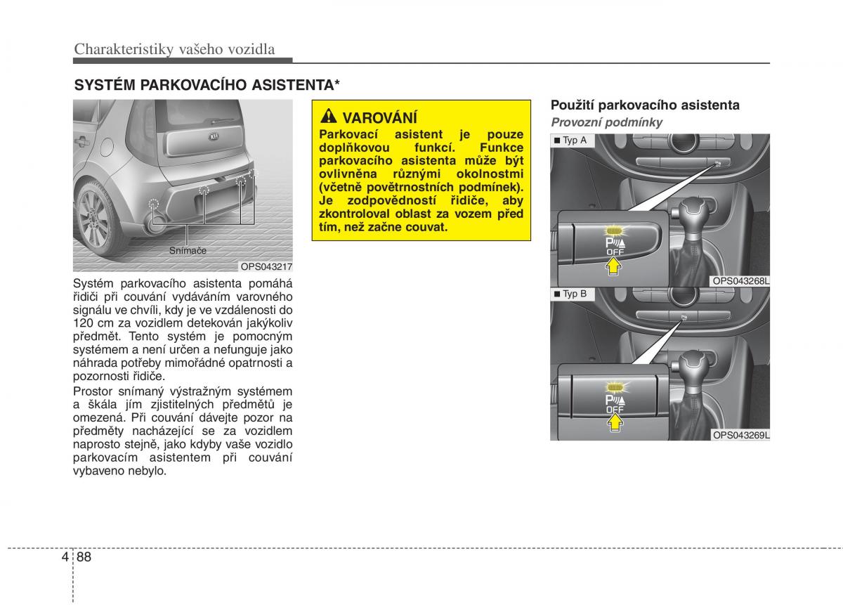 KIA Soul II 2 navod k obsludze / page 170