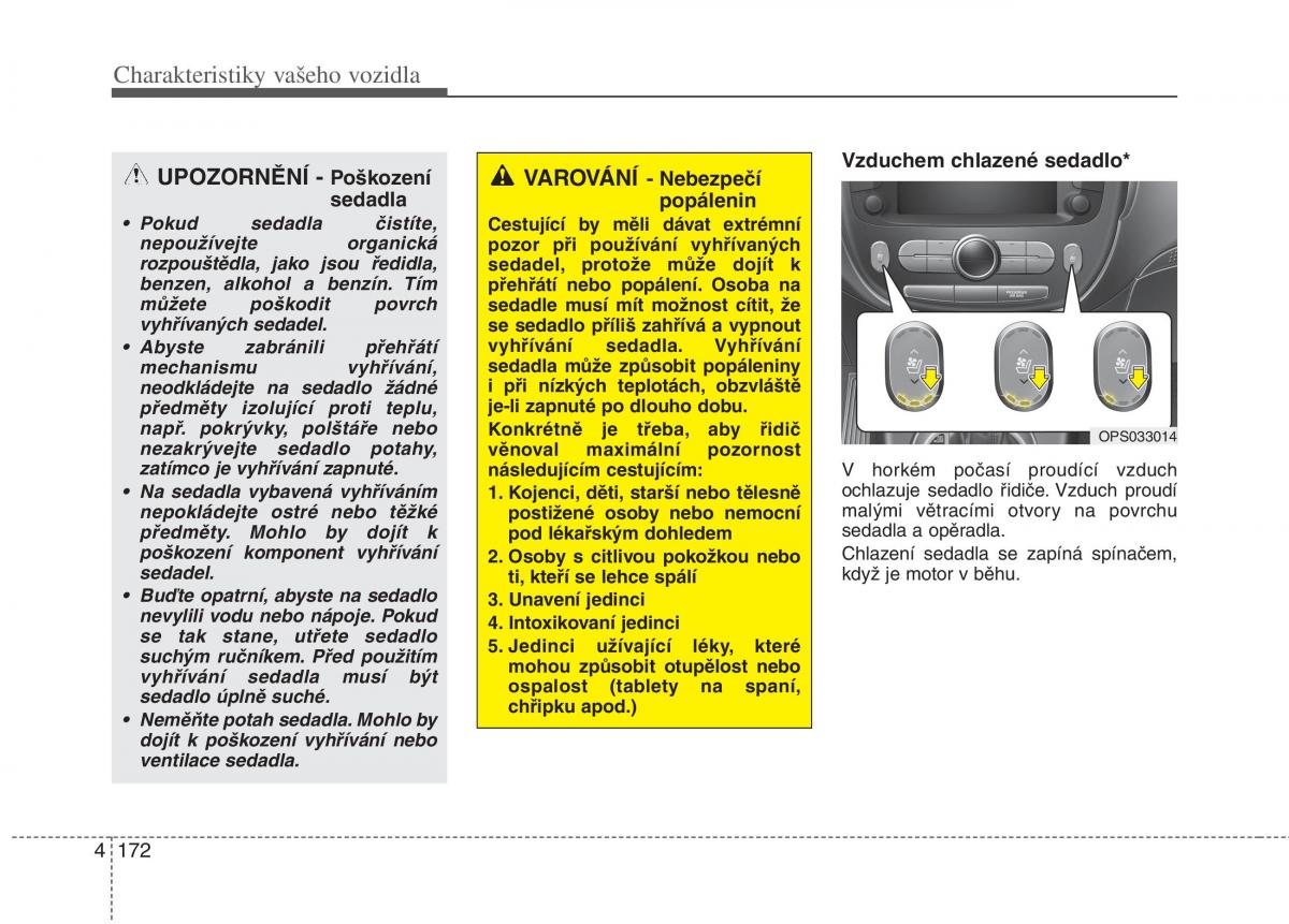 KIA Soul II 2 navod k obsludze / page 254