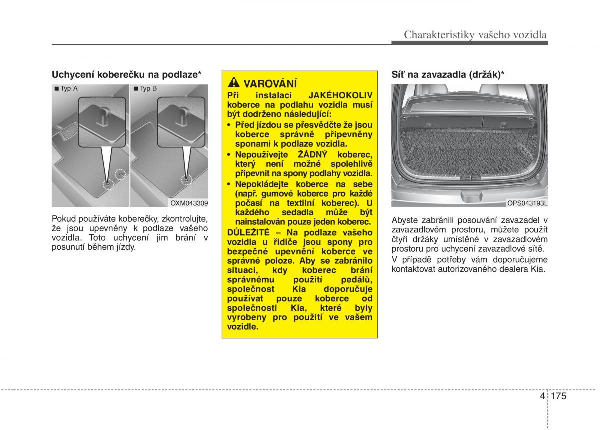 KIA Soul II 2 navod k obsludze / page 257