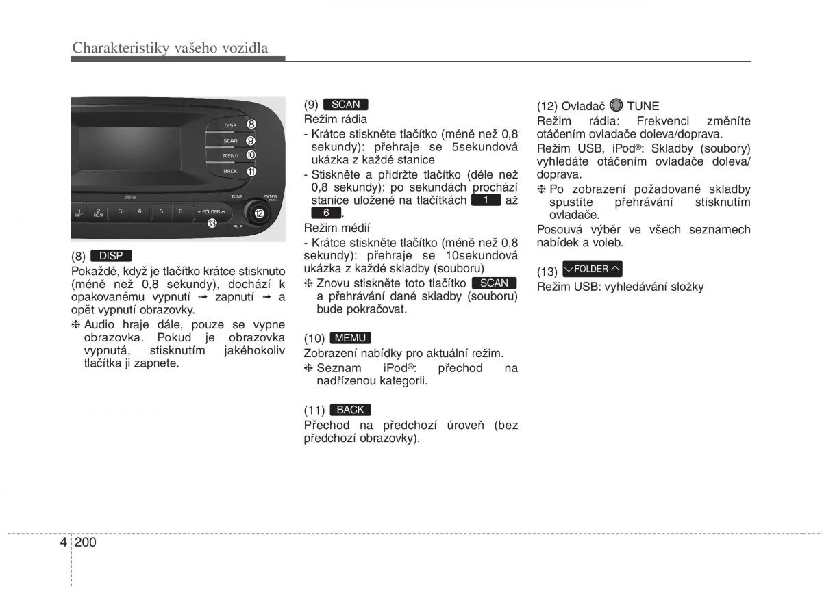 KIA Soul II 2 navod k obsludze / page 282