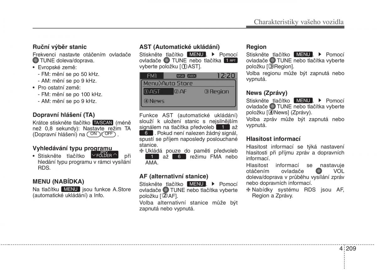 KIA Soul II 2 navod k obsludze / page 291