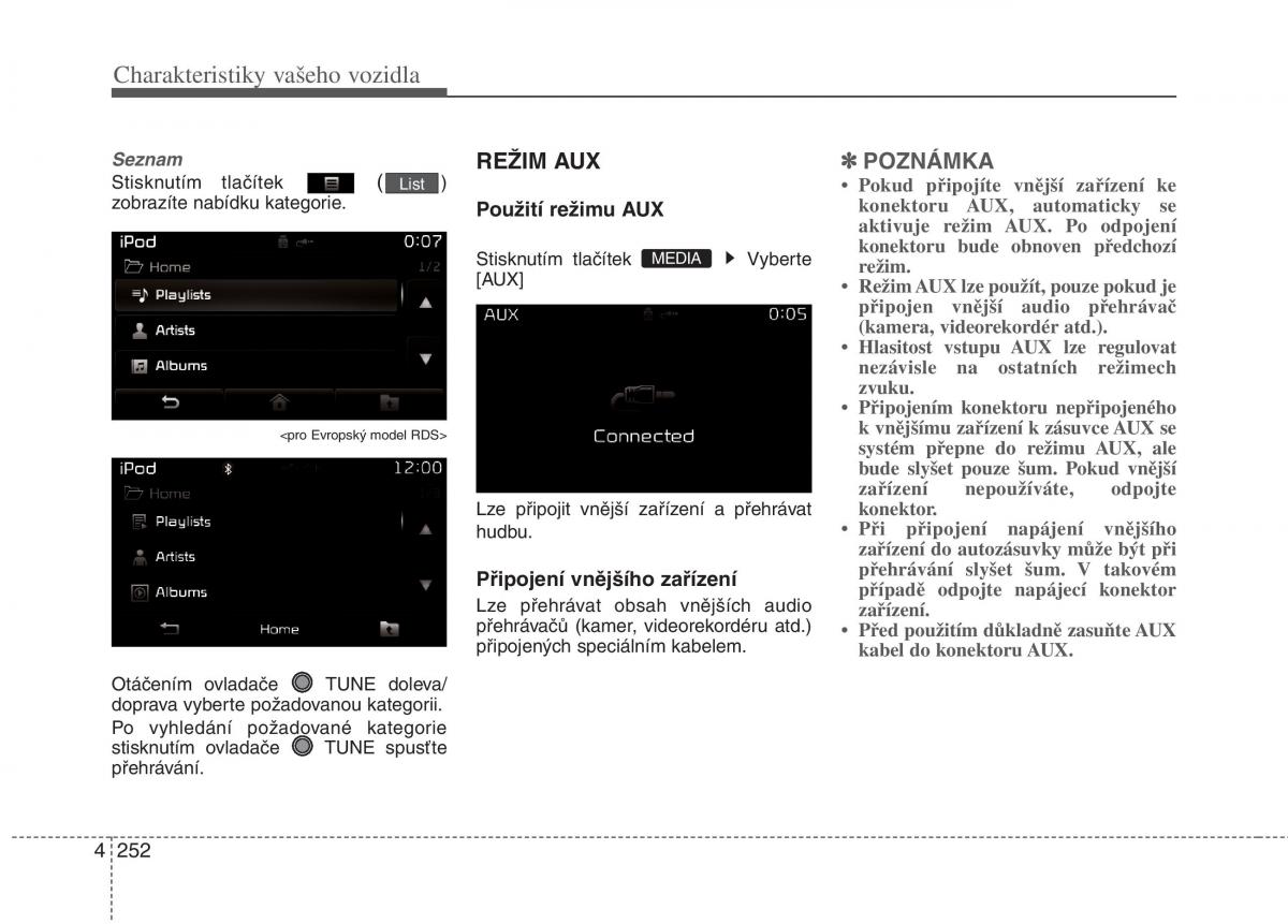 KIA Soul II 2 navod k obsludze / page 334