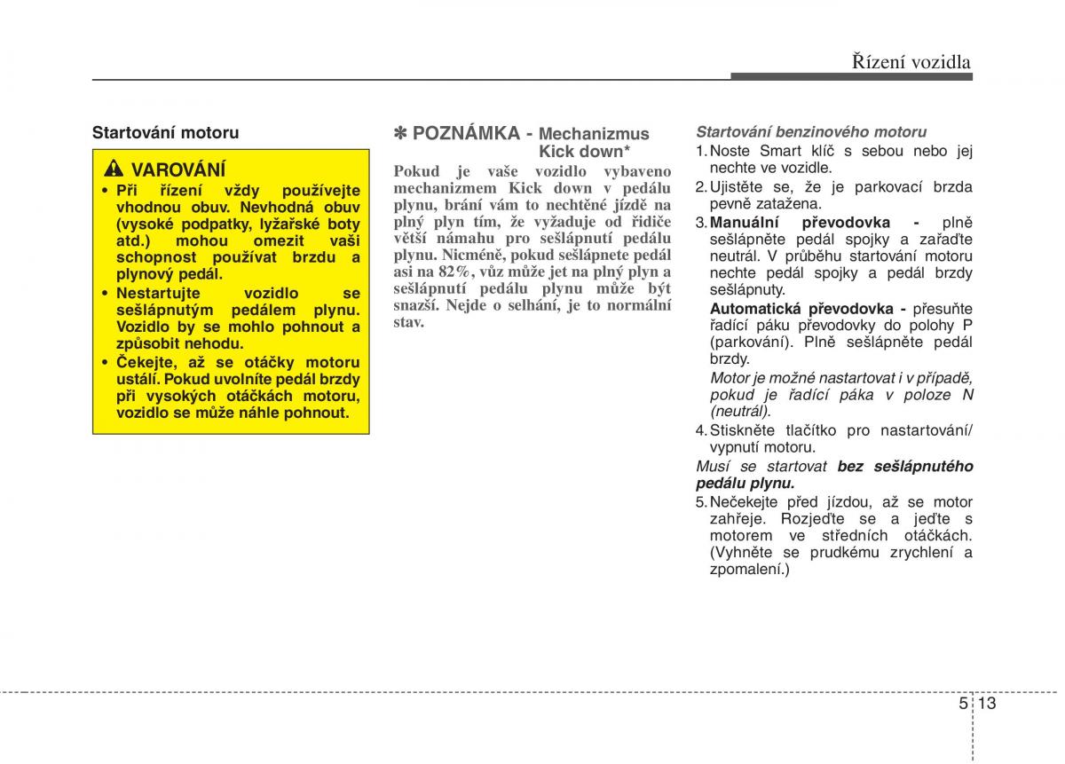 KIA Soul II 2 navod k obsludze / page 403