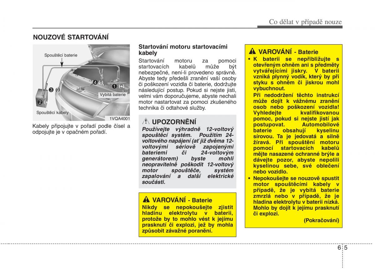 KIA Soul II 2 navod k obsludze / page 485