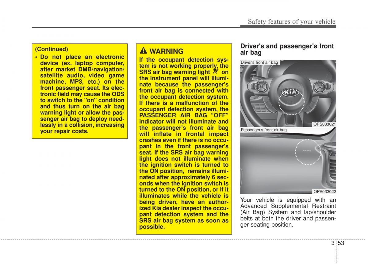 KIA Soul II 2 owners manual / page 69