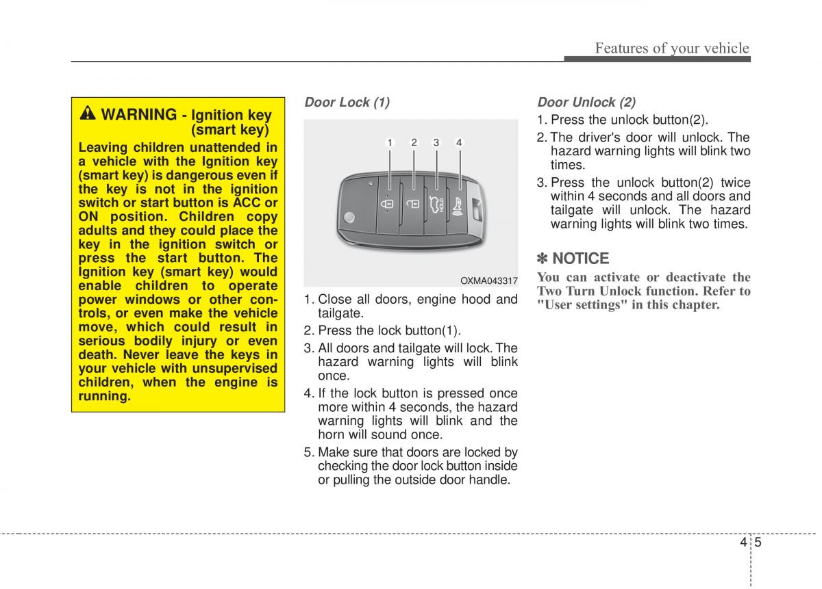 KIA Soul II 2 owners manual / page 91