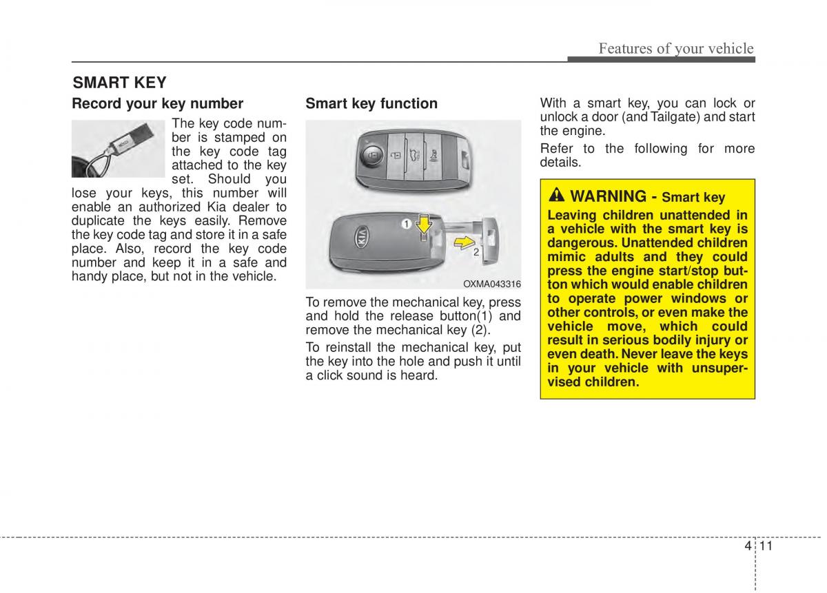 KIA Soul II 2 owners manual / page 97