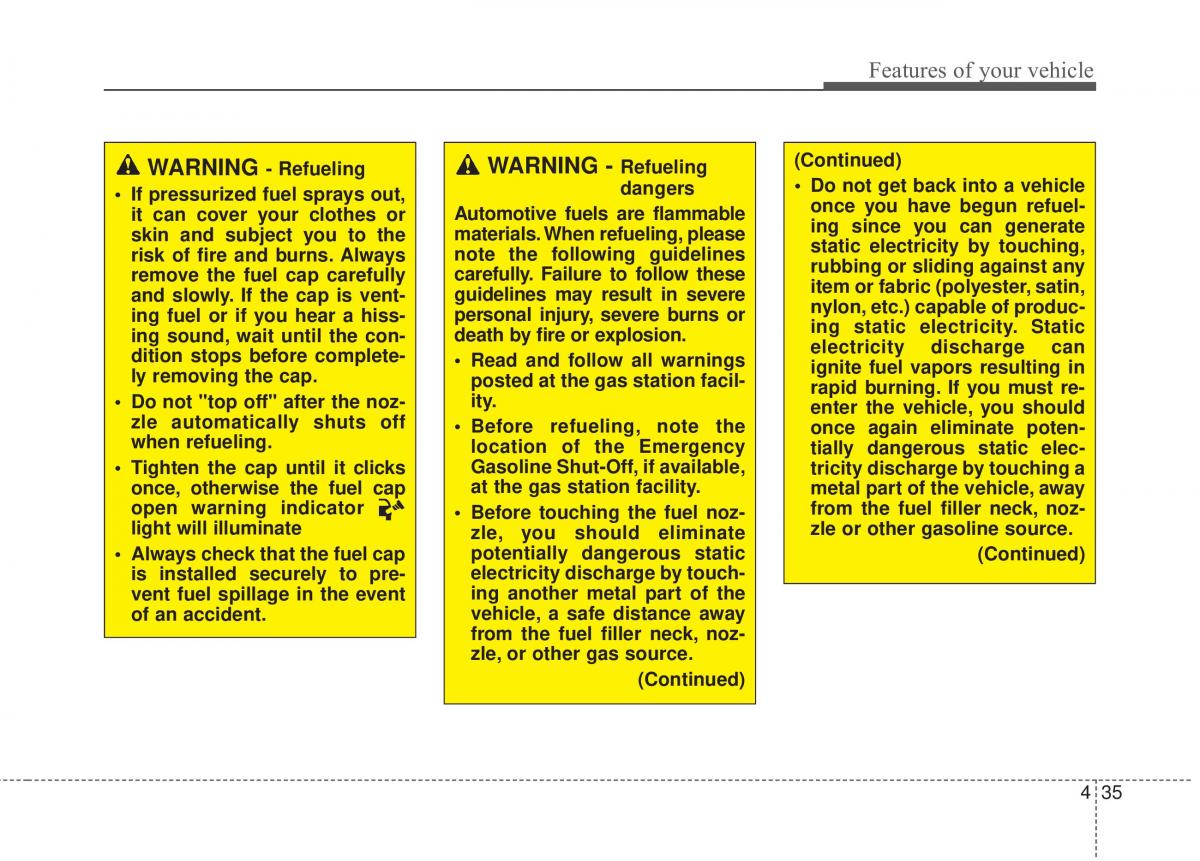 KIA Soul II 2 owners manual / page 121