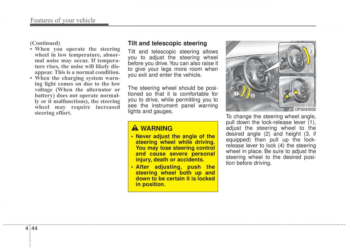 KIA Soul II 2 owners manual / page 130