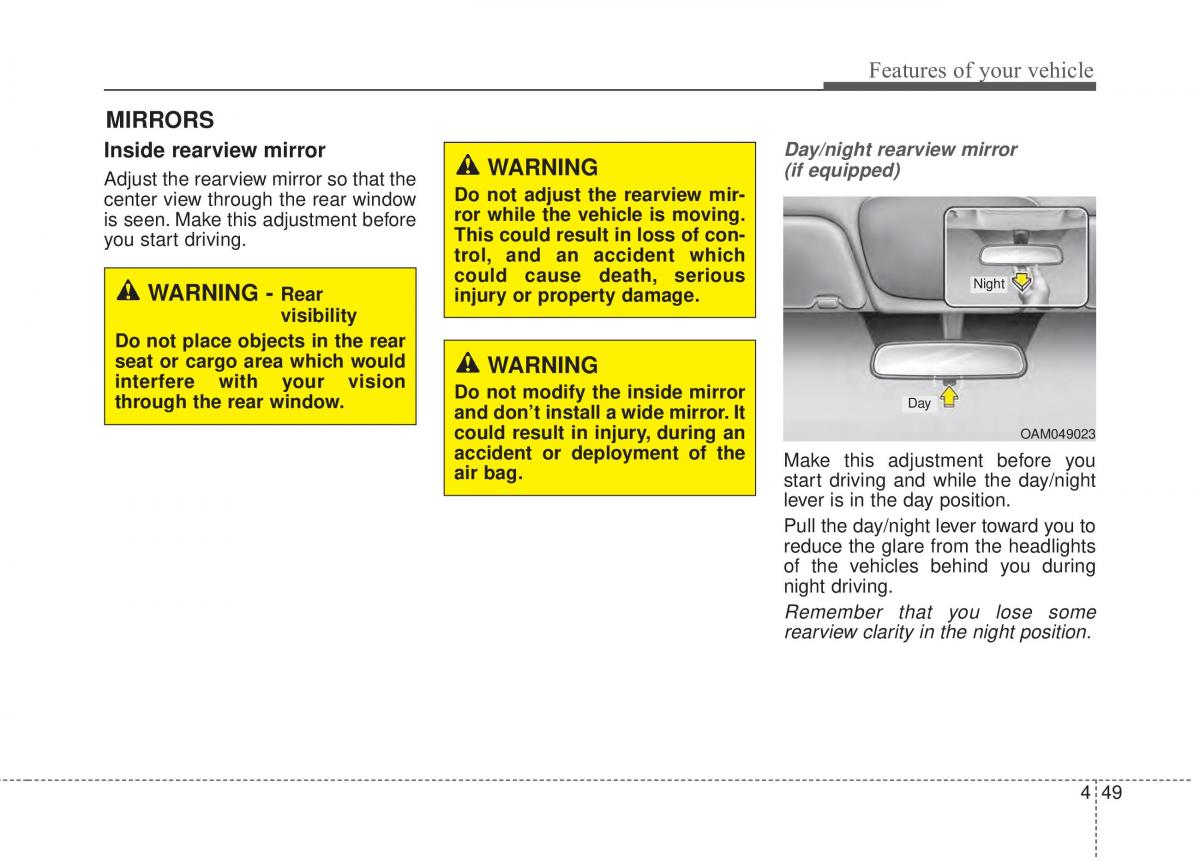 KIA Soul II 2 owners manual / page 135