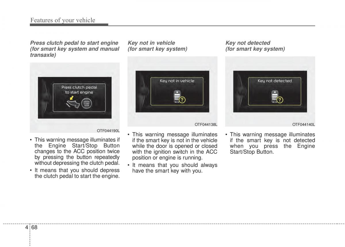 KIA Soul II 2 owners manual / page 154