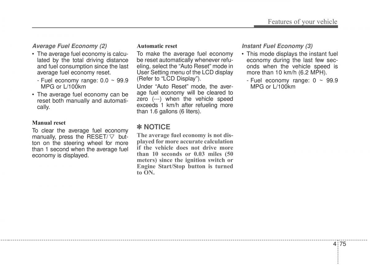 KIA Soul II 2 owners manual / page 161