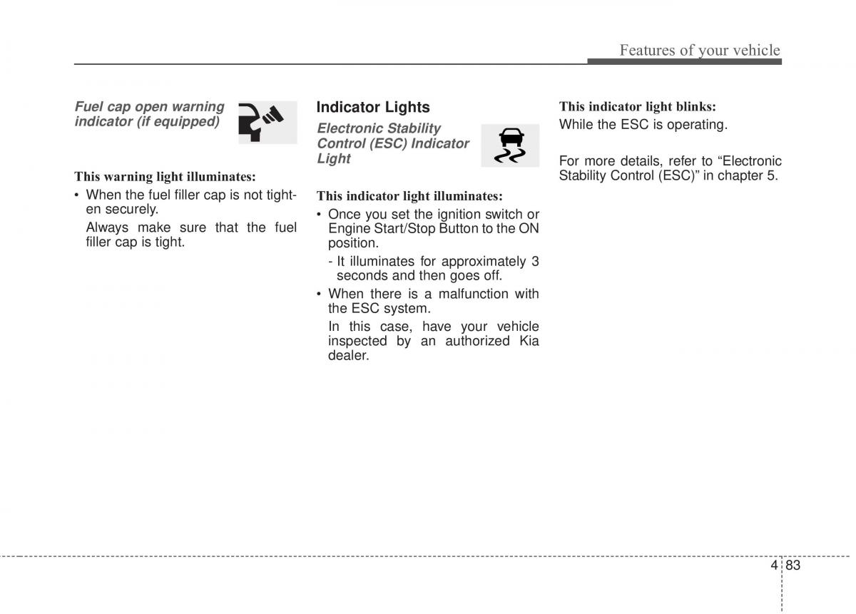 KIA Soul II 2 owners manual / page 169