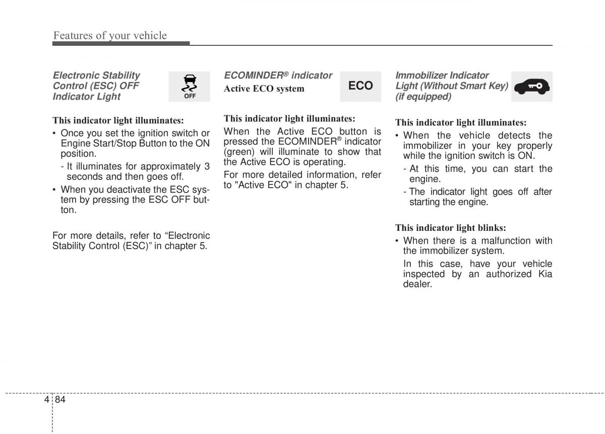 KIA Soul II 2 owners manual / page 170