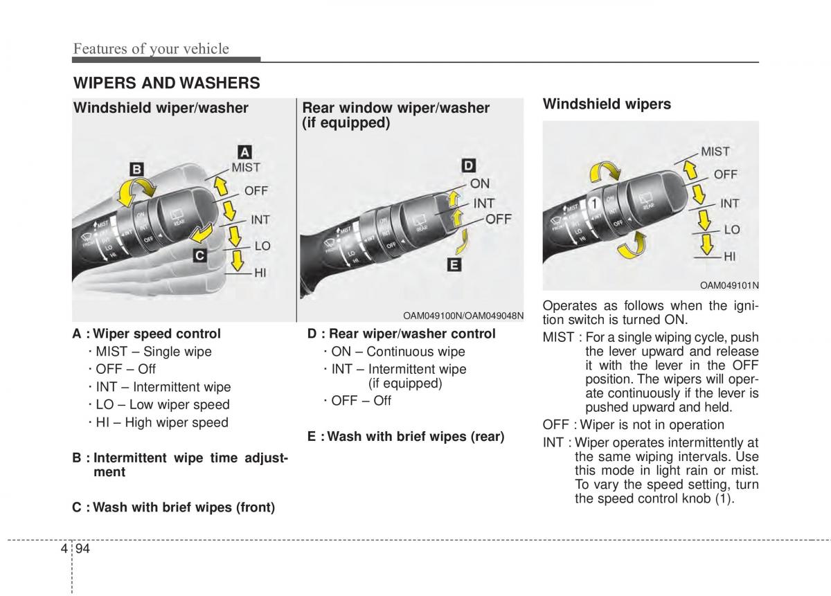 KIA Soul II 2 owners manual / page 180