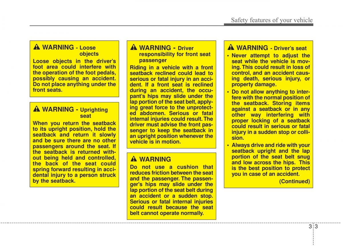 KIA Soul II 2 owners manual / page 19