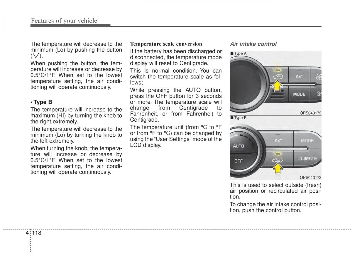 KIA Soul II 2 owners manual / page 204