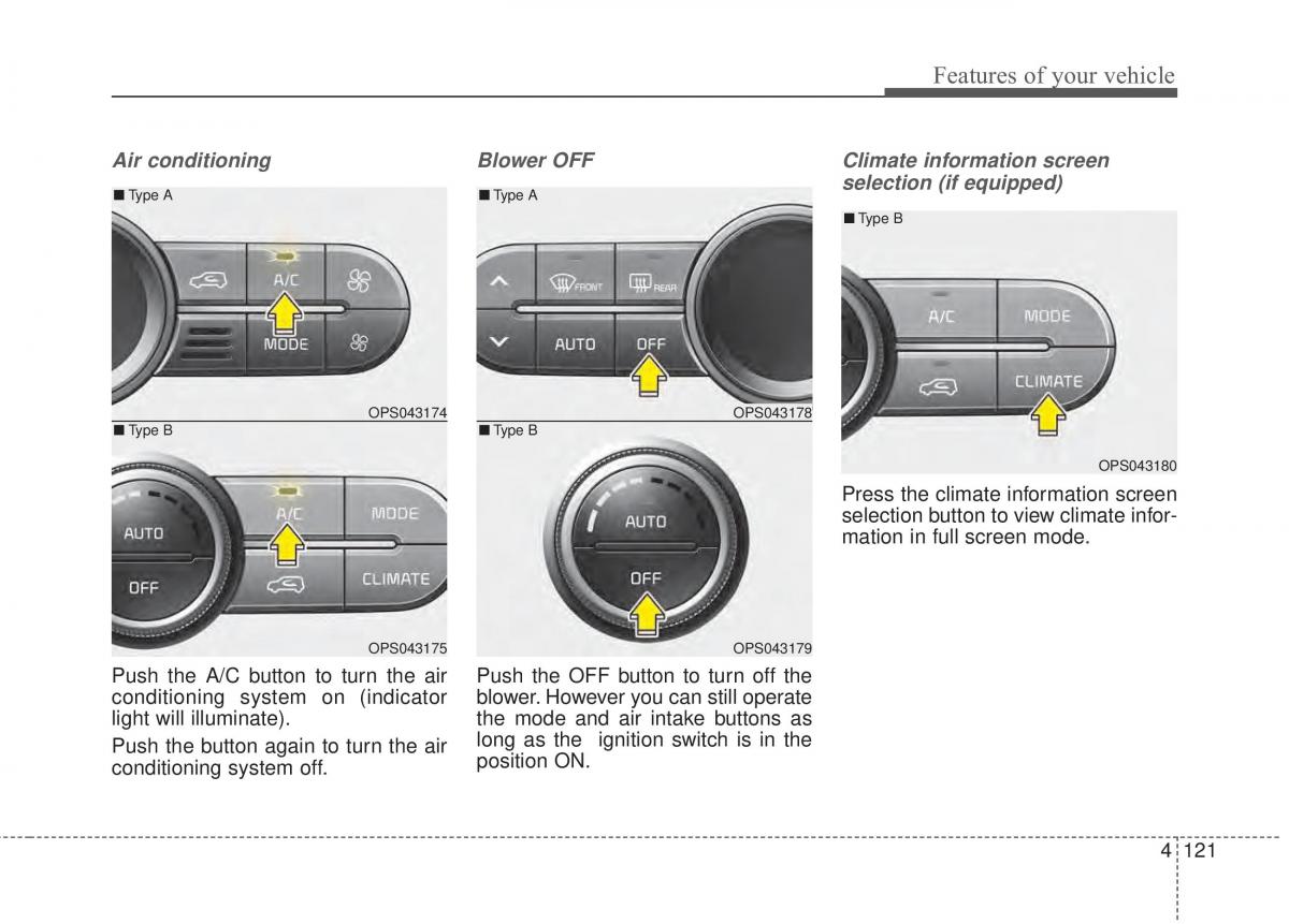 KIA Soul II 2 owners manual / page 207