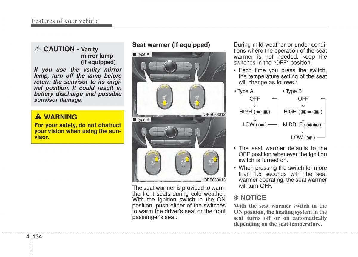 KIA Soul II 2 owners manual / page 220