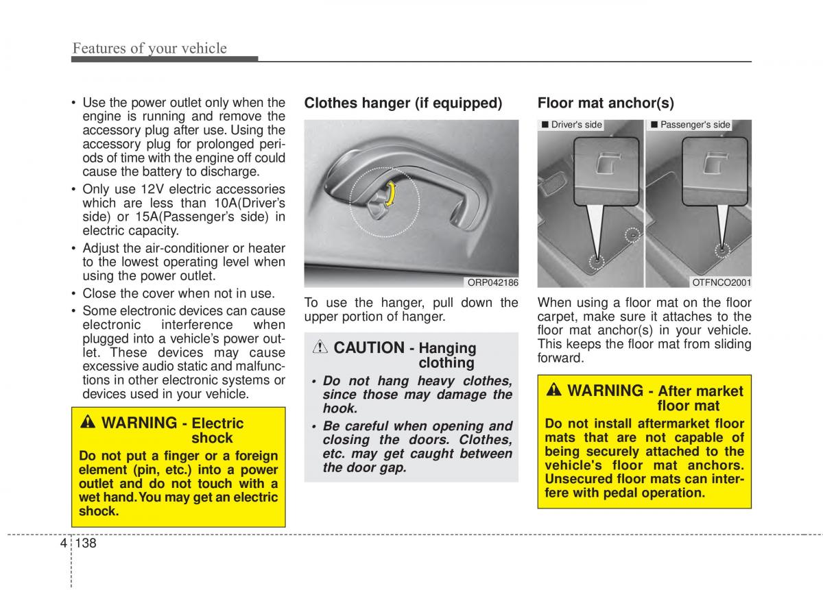 KIA Soul II 2 owners manual / page 224