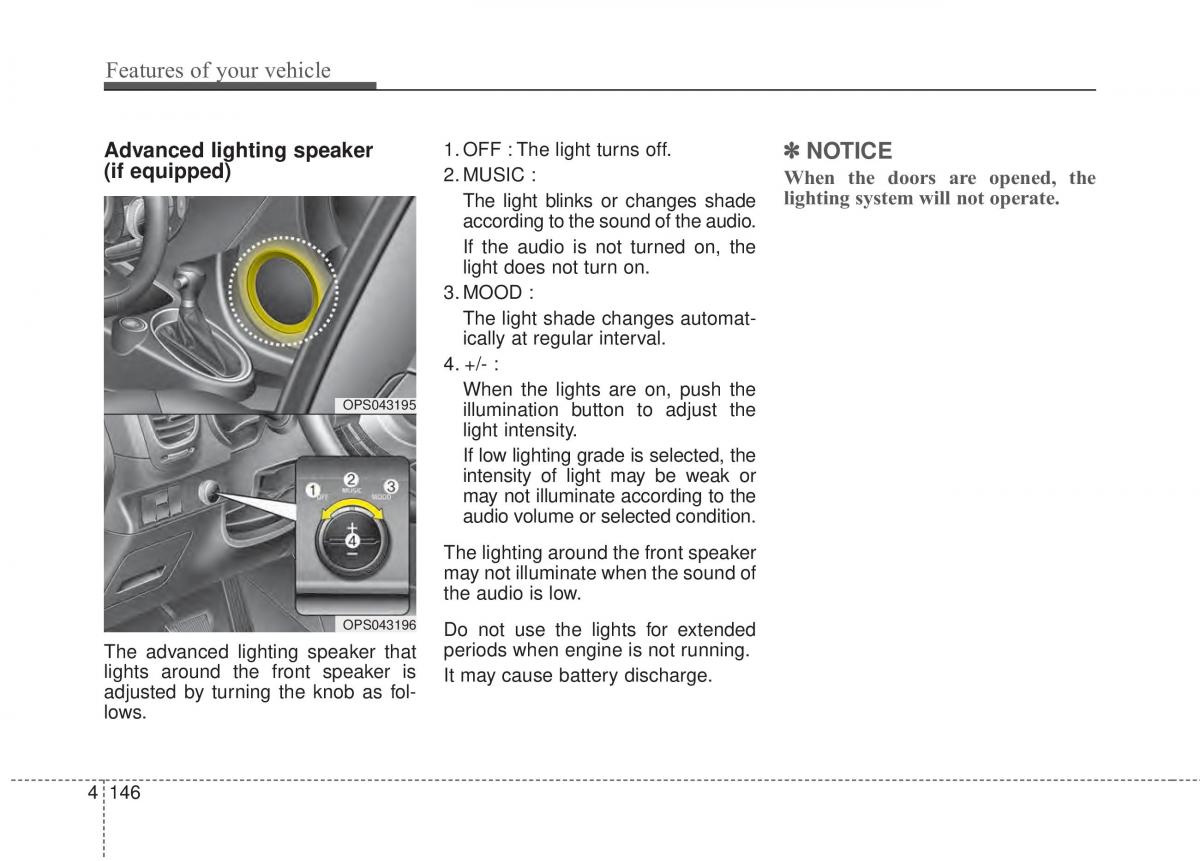 KIA Soul II 2 owners manual / page 232