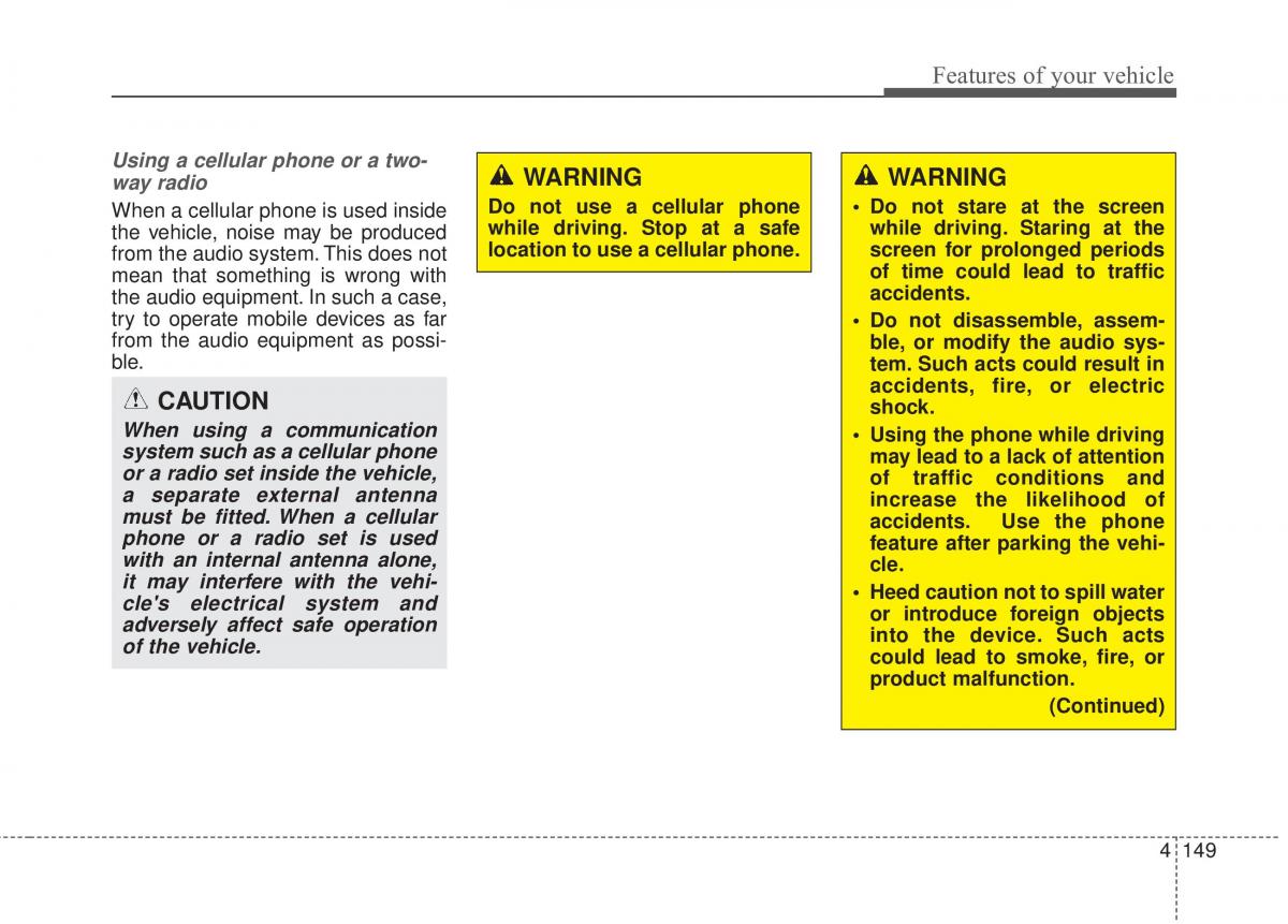 KIA Soul II 2 owners manual / page 235