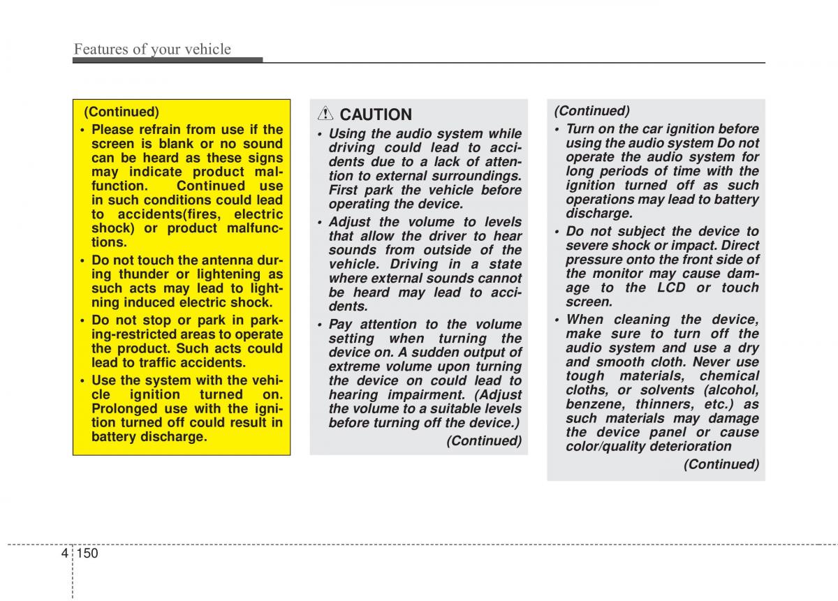 KIA Soul II 2 owners manual / page 236