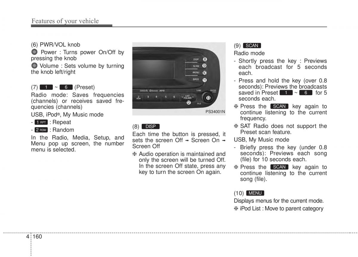 KIA Soul II 2 owners manual / page 246