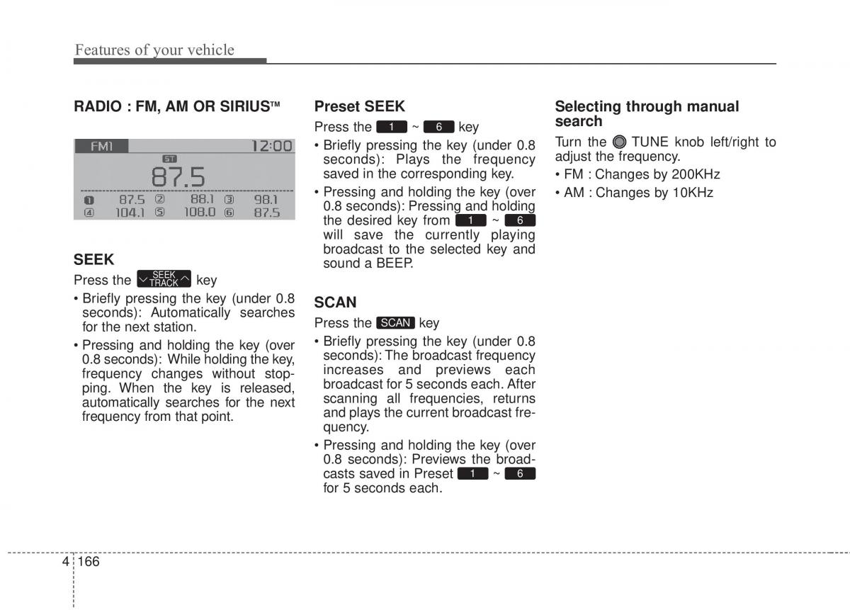 KIA Soul II 2 owners manual / page 252