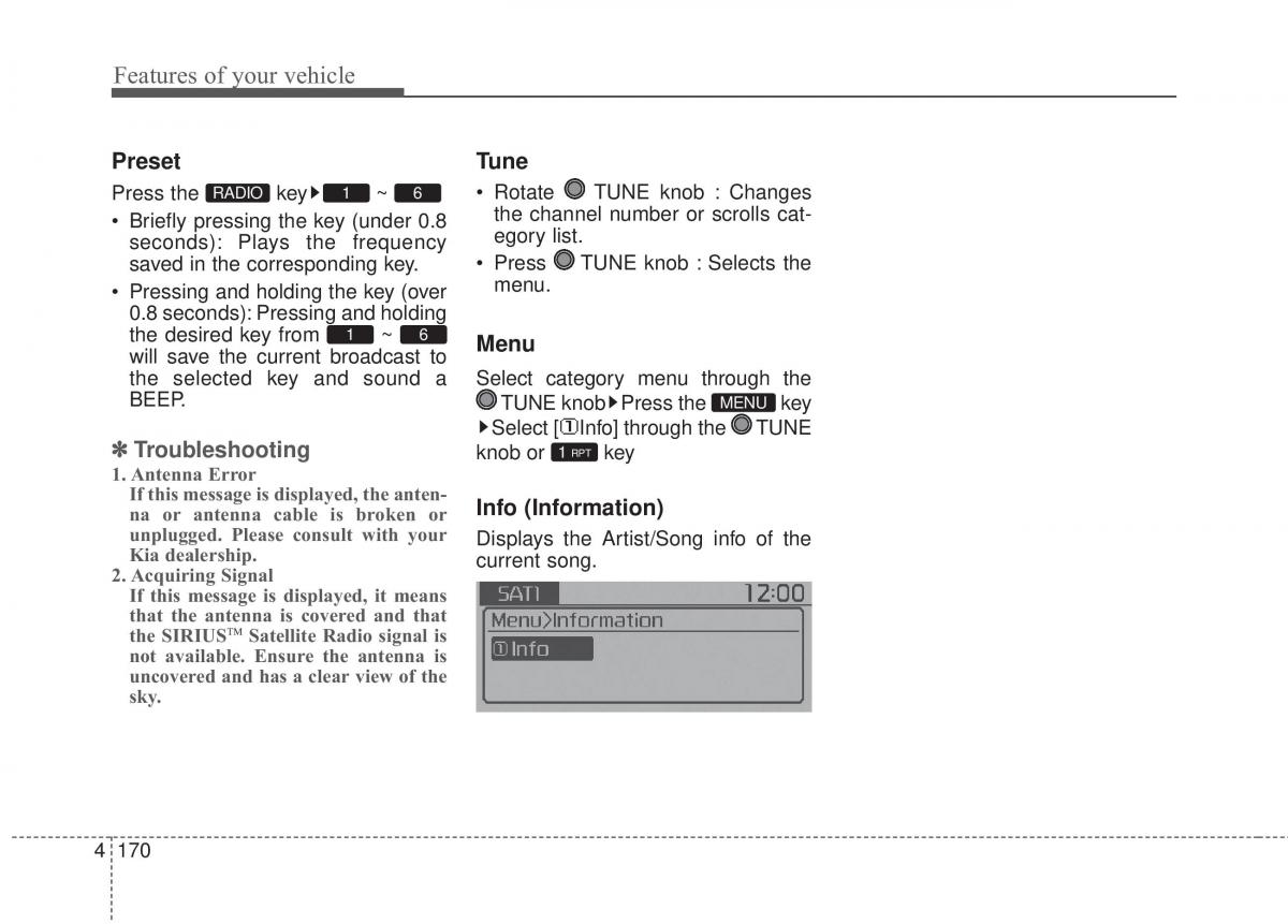 KIA Soul II 2 owners manual / page 256