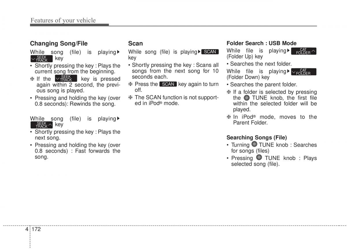 KIA Soul II 2 owners manual / page 258