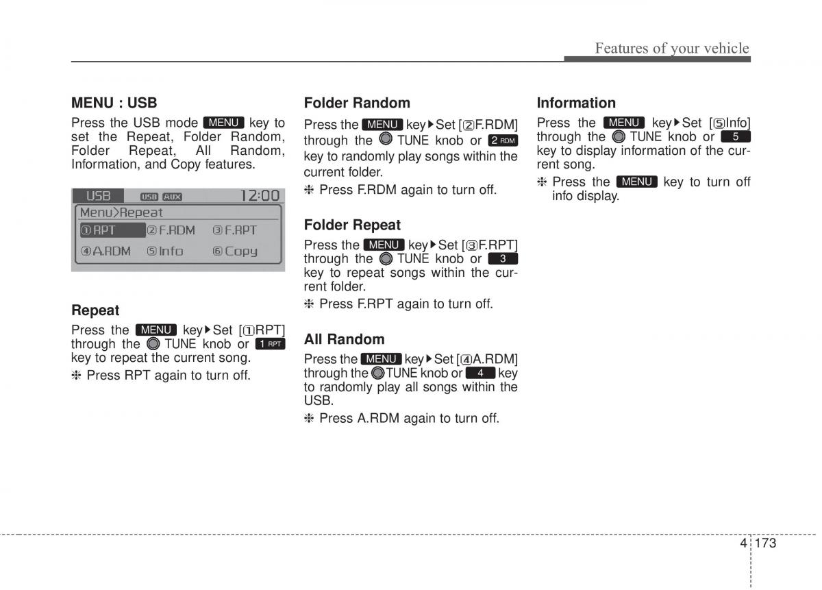 KIA Soul II 2 owners manual / page 259