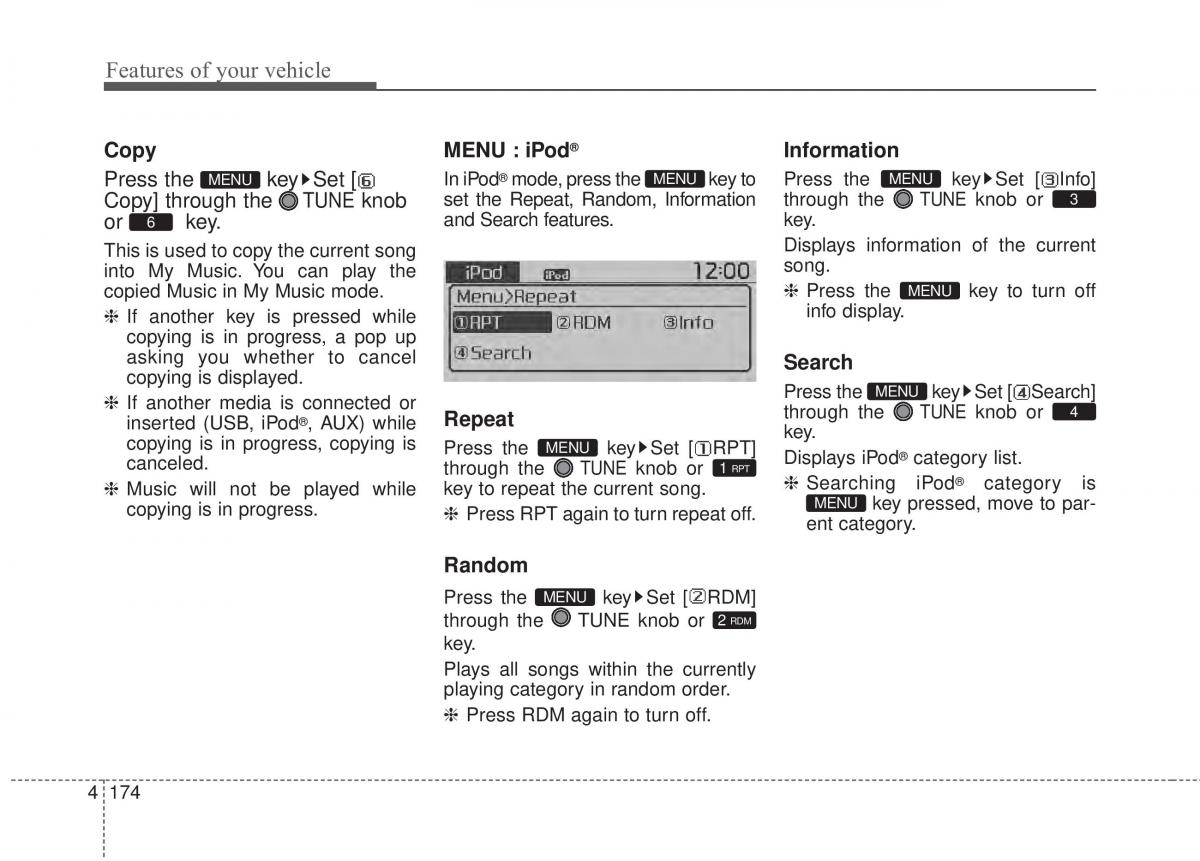 KIA Soul II 2 owners manual / page 260