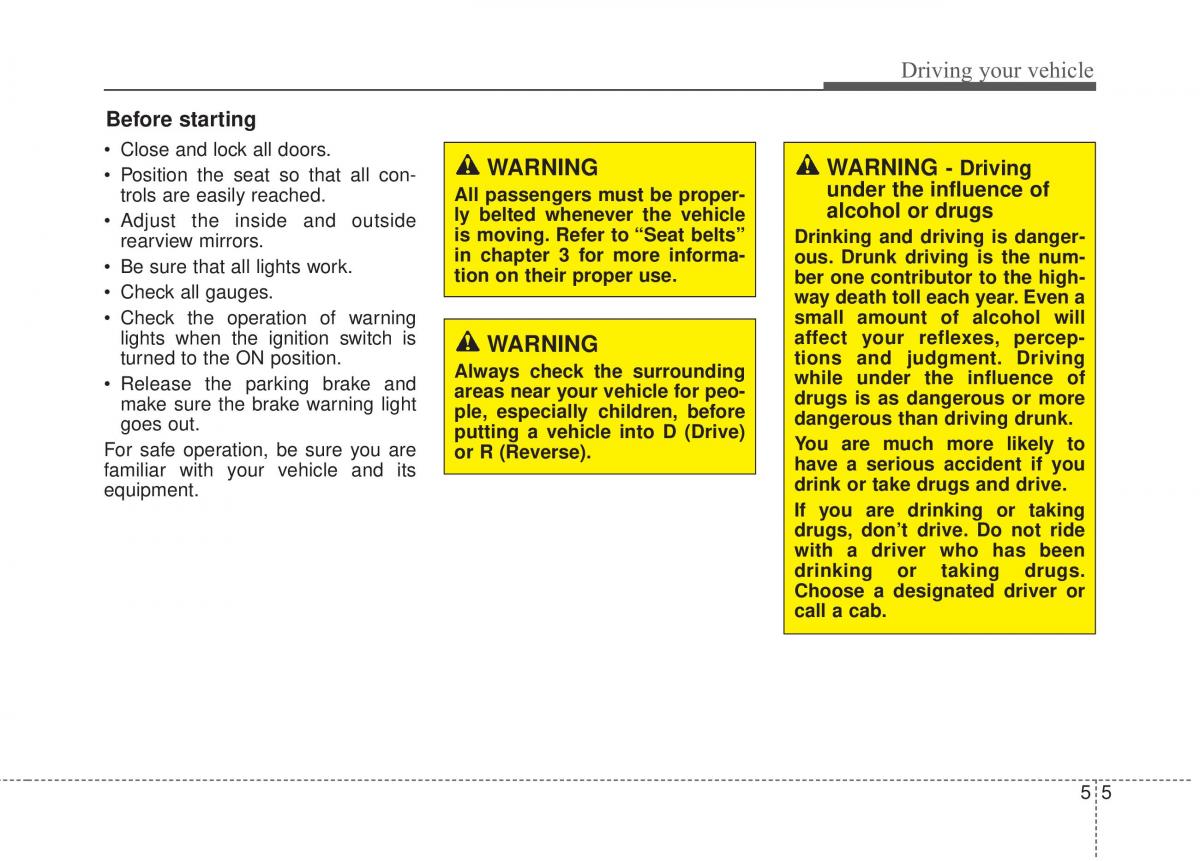 KIA Soul II 2 owners manual / page 292