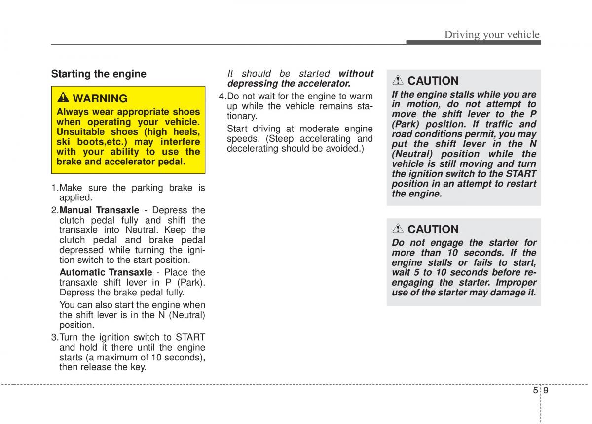 KIA Soul II 2 owners manual / page 296