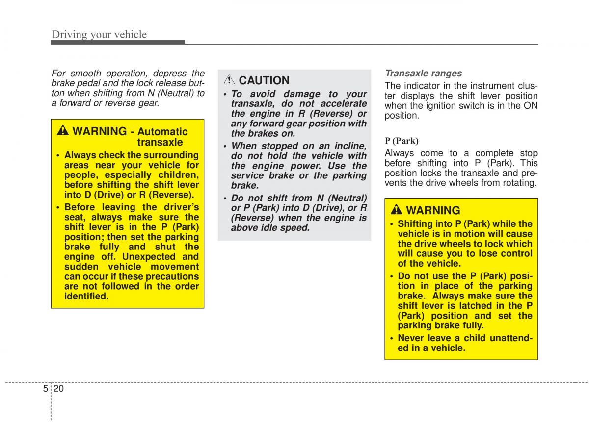 KIA Soul II 2 owners manual / page 307