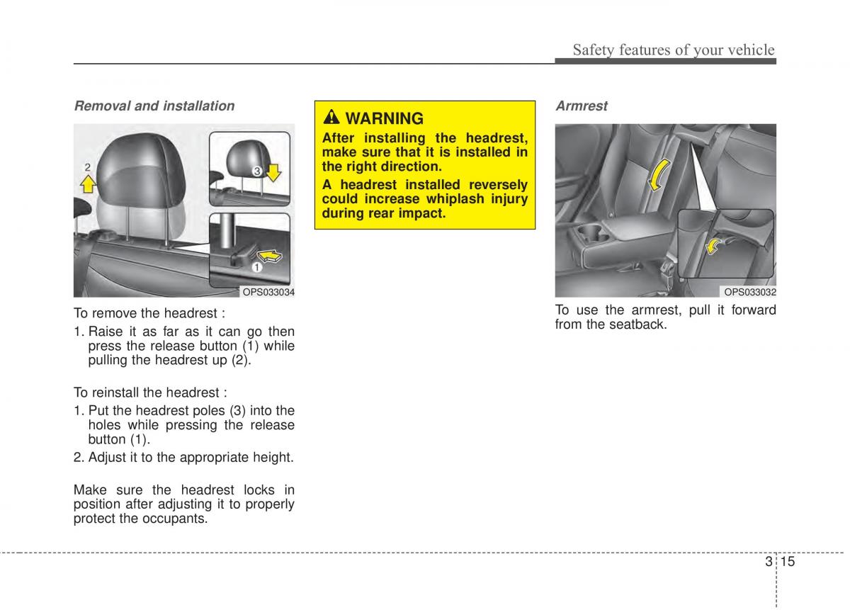 KIA Soul II 2 owners manual / page 31