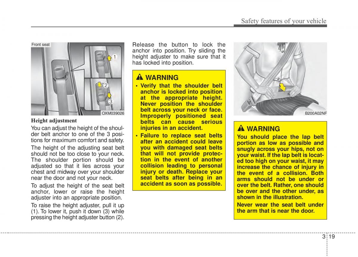 KIA Soul II 2 owners manual / page 35