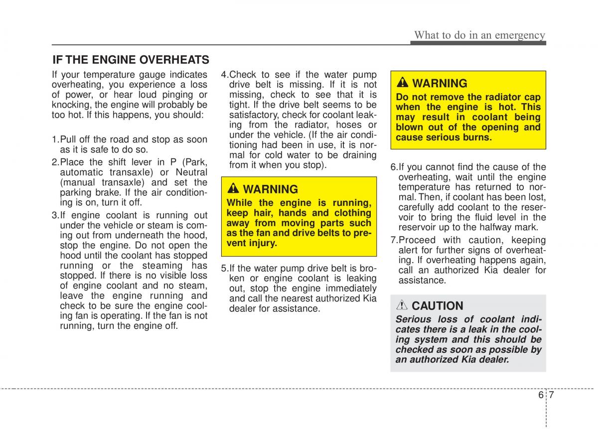 KIA Soul II 2 owners manual / page 362