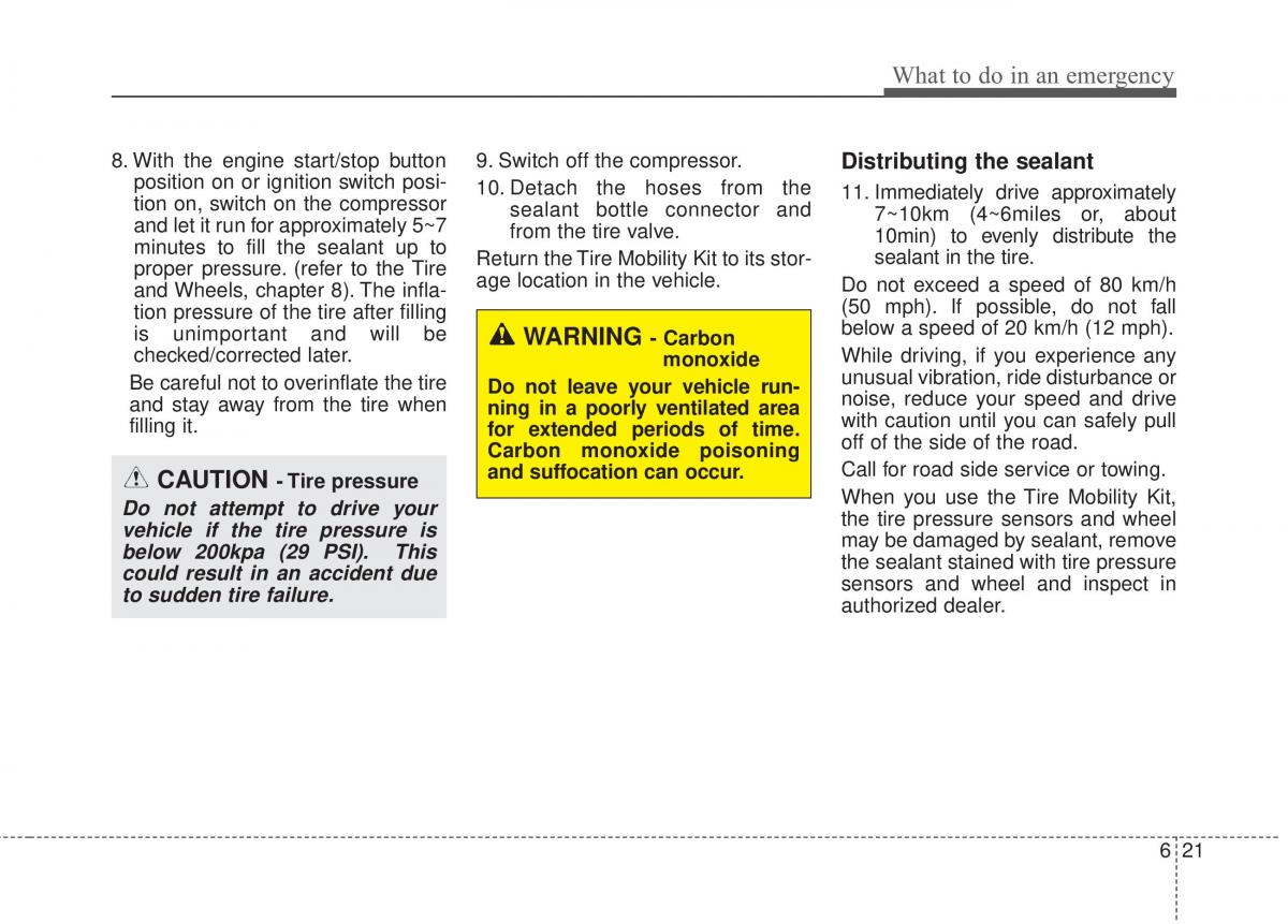 KIA Soul II 2 owners manual / page 376