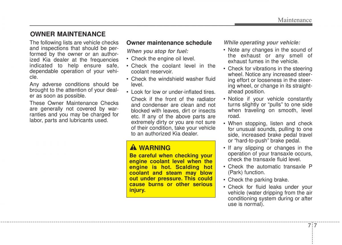 KIA Soul II 2 owners manual / page 390