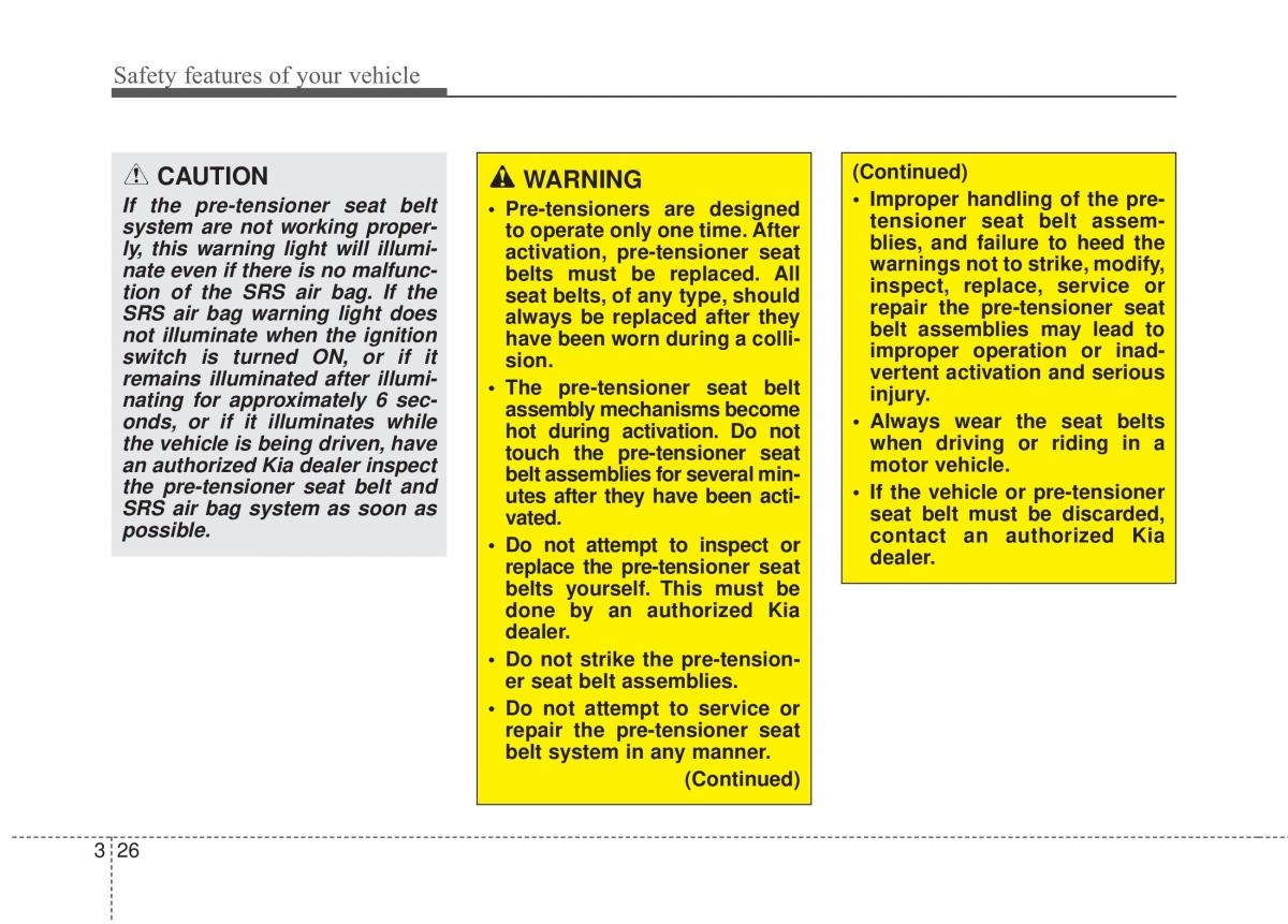 KIA Soul II 2 owners manual / page 42