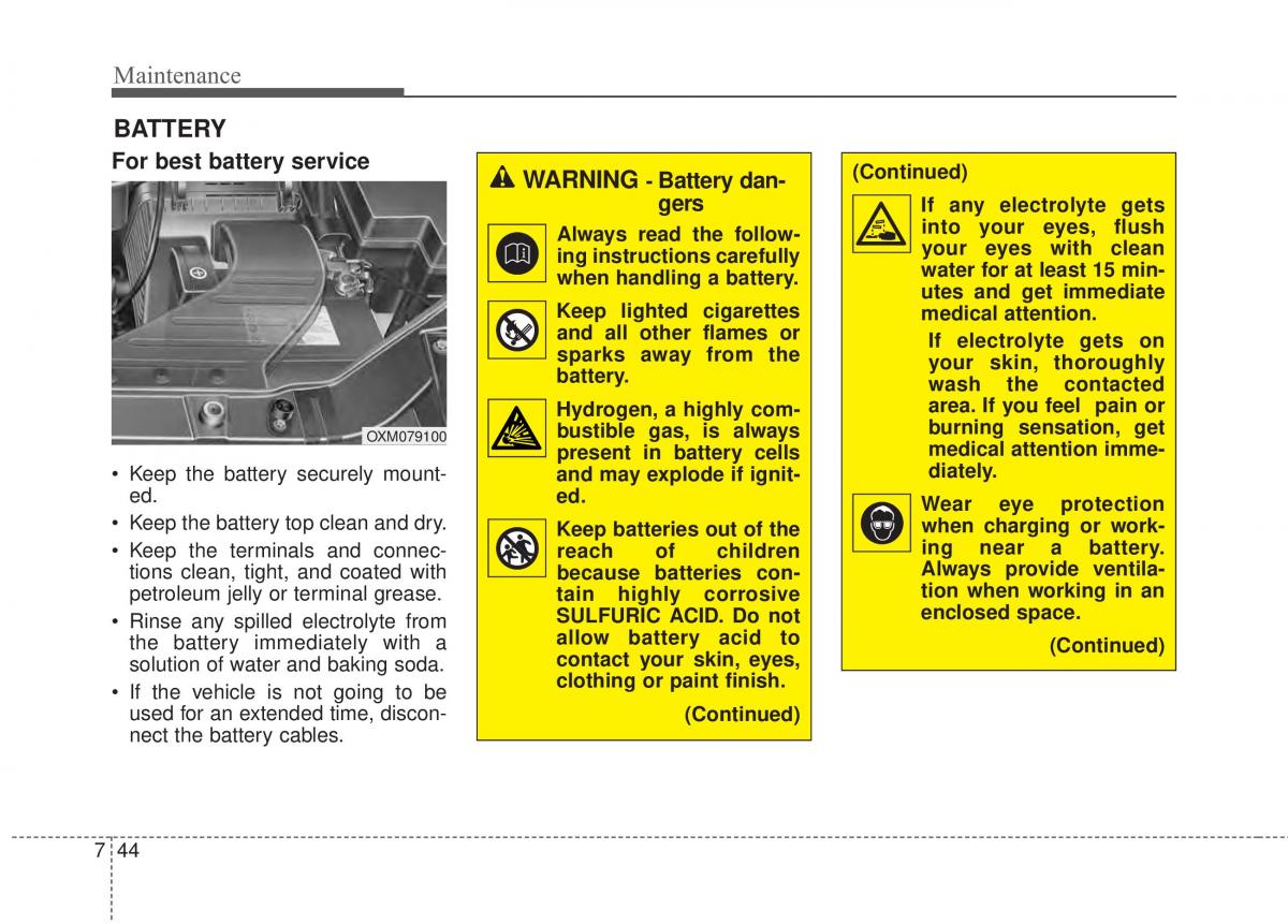 KIA Soul II 2 owners manual / page 427