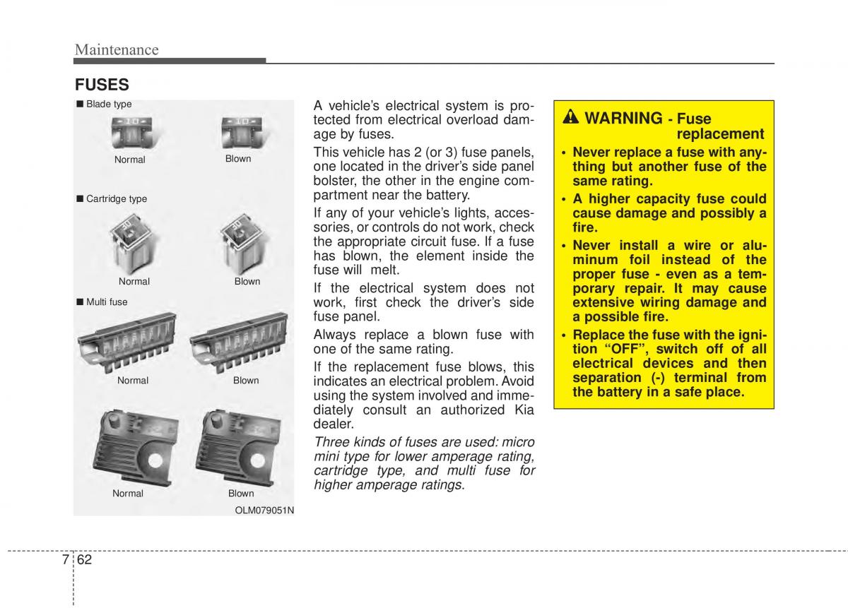 KIA Soul II 2 owners manual / page 445