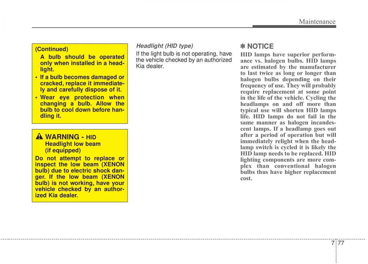 KIA Soul II 2 owners manual / page 460