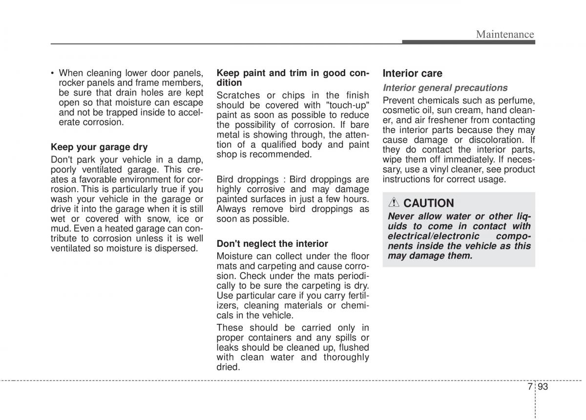 KIA Soul II 2 owners manual / page 476