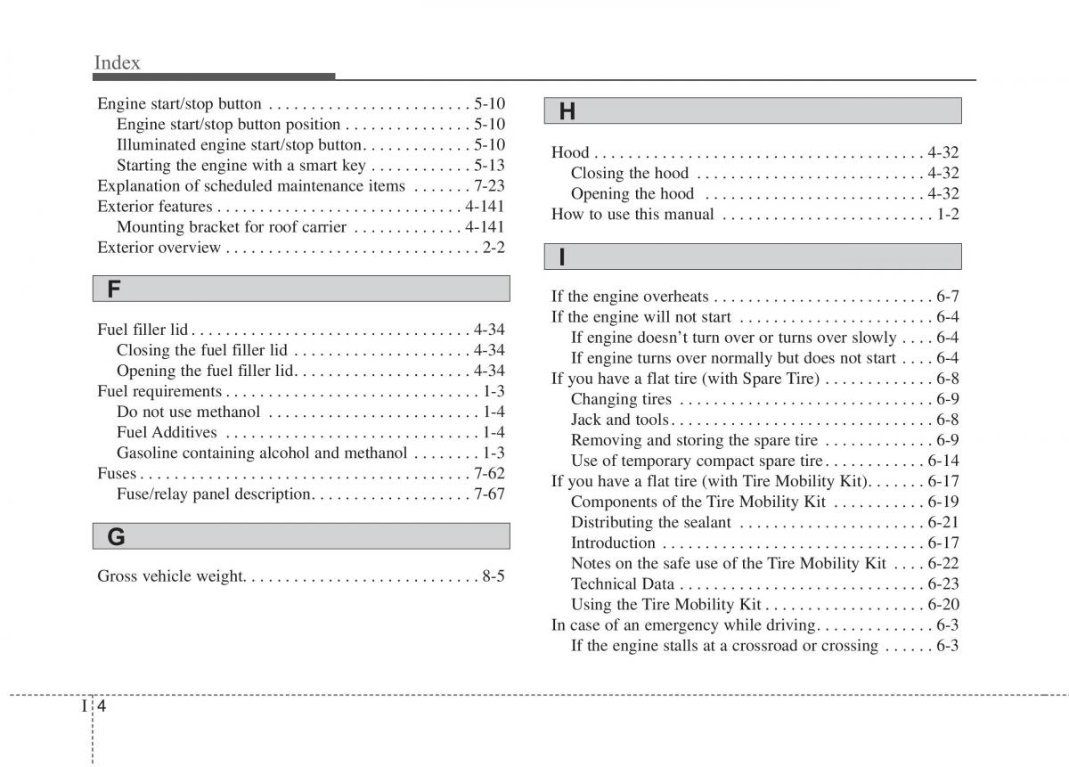 KIA Soul II 2 owners manual / page 495