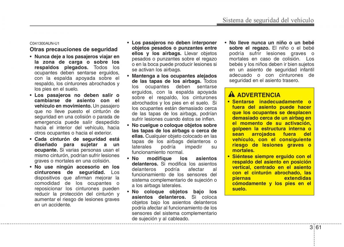 KIA Soul II 2 manual del propietario / page 71