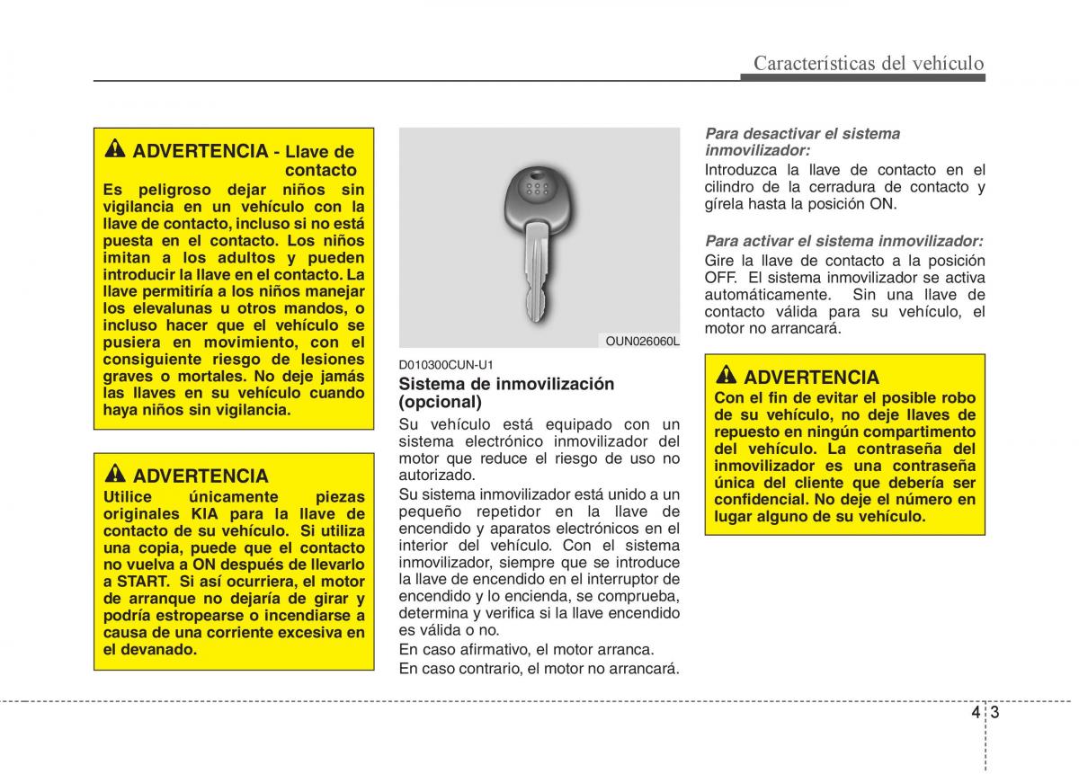 KIA Soul II 2 manual del propietario / page 75