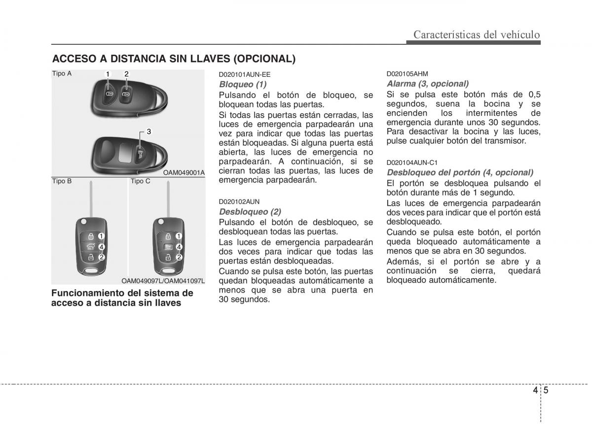 KIA Soul II 2 manual del propietario / page 77